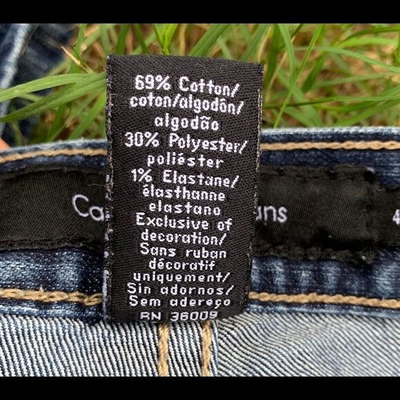 CALVIN KLEIN flare Jeans size 4 - Picture 6 of 7